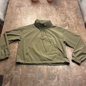 Mondetta Green khaki High-Collar Jacket - small